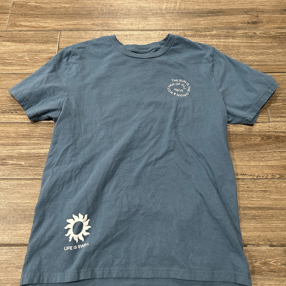 Old Navy Blue Short Sleeve Tees Casual Collection